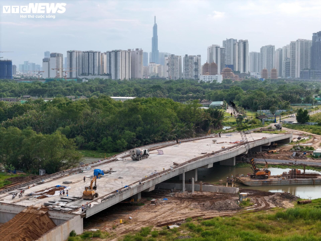 Tiến độ đường Liên Phường